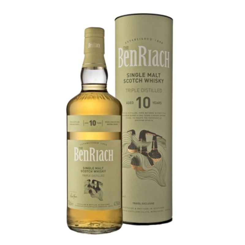 Benriach 10 Year Old Triple Distilled Single Malt Scotch Whisky | 700ML
