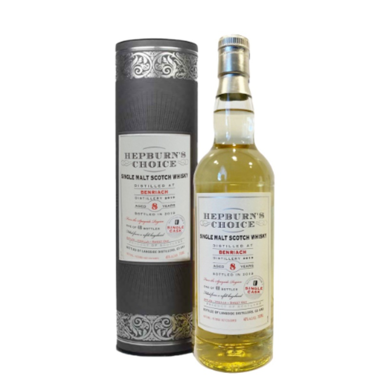 Benriach Hepburn's Choice 8 Year Old Vintage 2010 Single Malt Scotch Whisky | 700ML