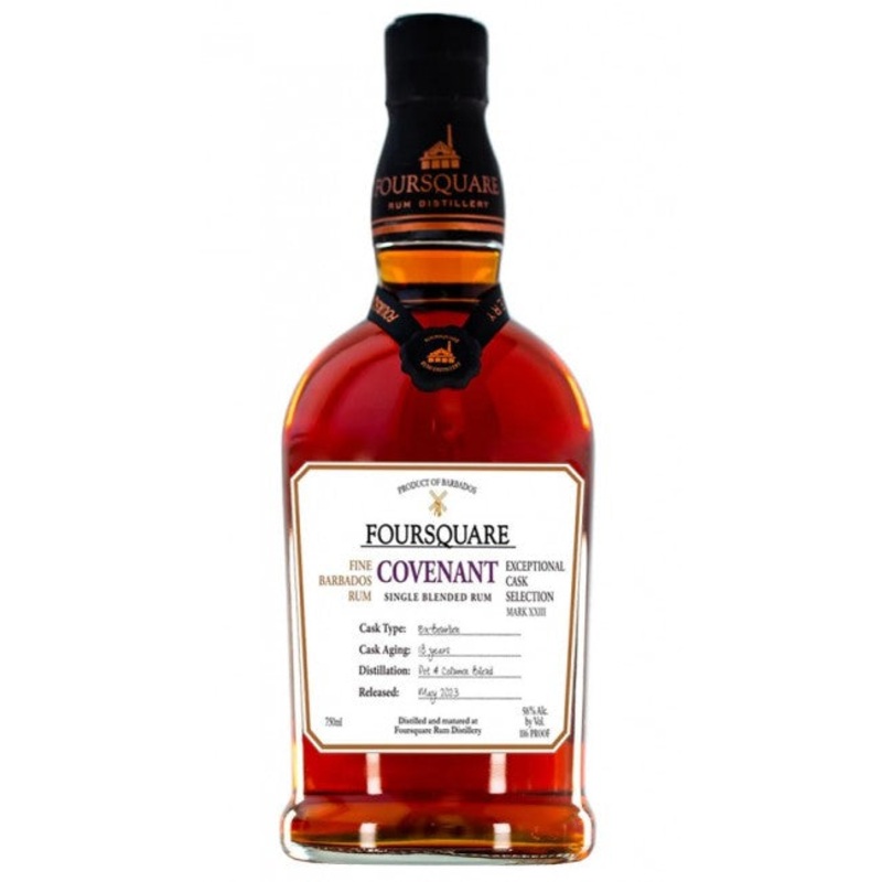Foursquare Covenant Exceptional Cask 18 Year Old Rum