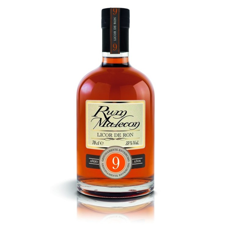 Malecon 9 Year Old Anejo Licor de Ron Rum | 700ML