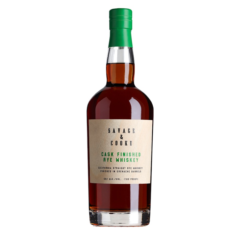 Savage & Cooke Cask Finished Rye Whiskey