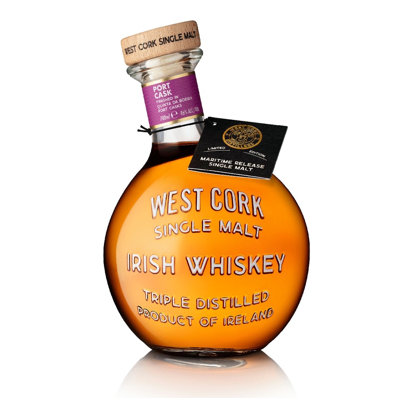 West Cork Single Malt Port Cask Finished Maritime Release Whiskey | 700ML