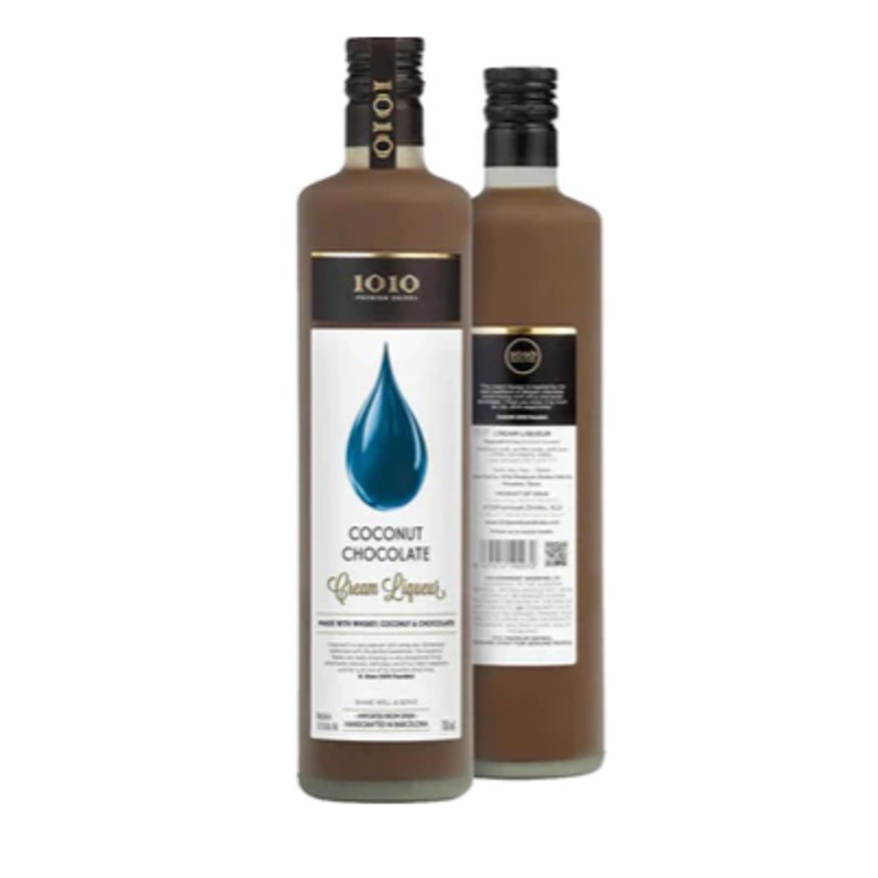 1010 Whiskey Coconut & Chocolate Cream Liqueur