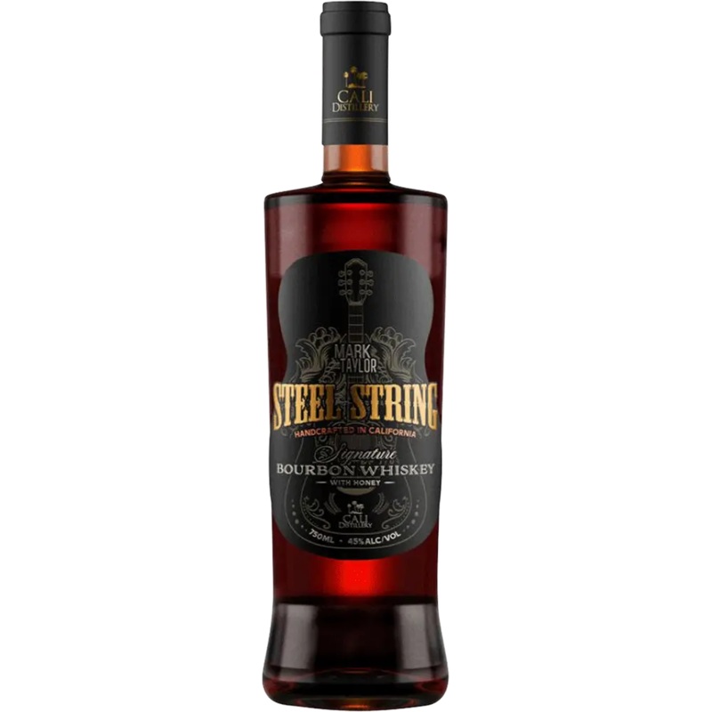 Cali Distillery Mark Taylor Steel String with Honey Bourbon Whiskey