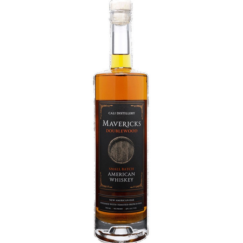 Cali Distillery Mavericks Double Wood Small Batch American Whiskey