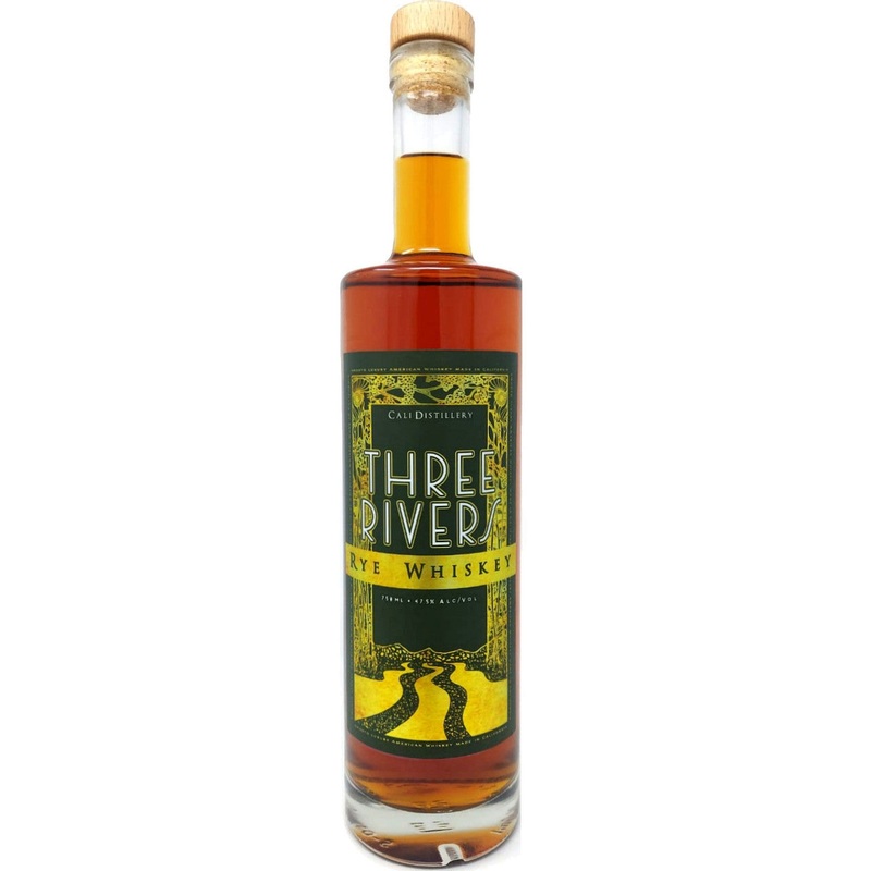 Cali Distillery Three Rivers Rye Whiskey