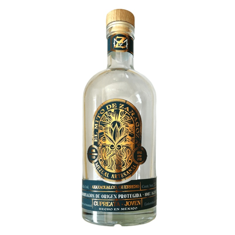 El Mito De Zaragoza Espadin Joven Mezcal