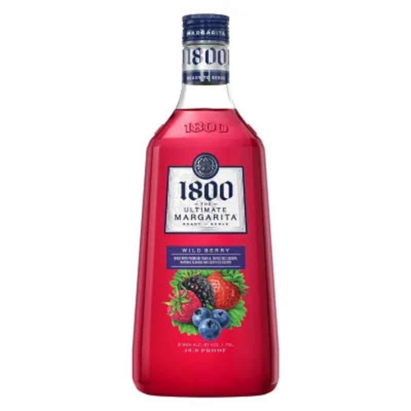 1800 Ultimate Wild Berry Margarita Cocktail | 1.75L