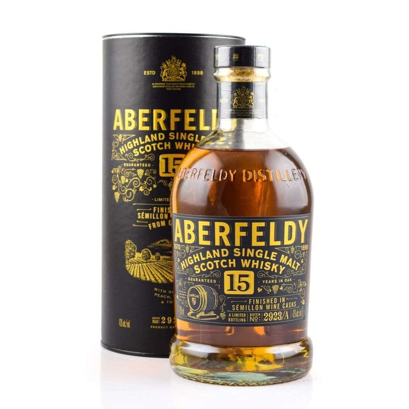 Aberfeldy 15 Year Old Semillon Wine Finish Scotch Whisky | 700ML