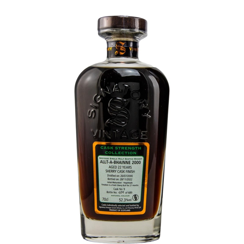 Allt-A-Bhainne 22 Year Old (D.2000, B.2022) Signatory Vintage Scotch Whisky | 700ML