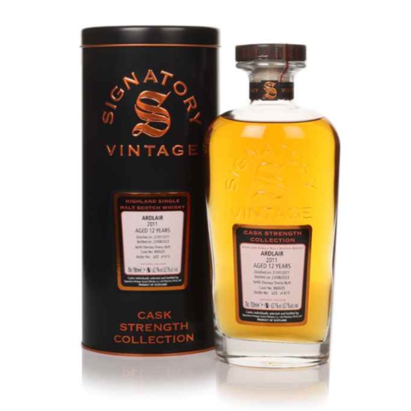 Ardlair 12 Year Old 2011 Cask #900029 Cask Strength Collection Signatory Single Malt Scotch Whisky | 700ML