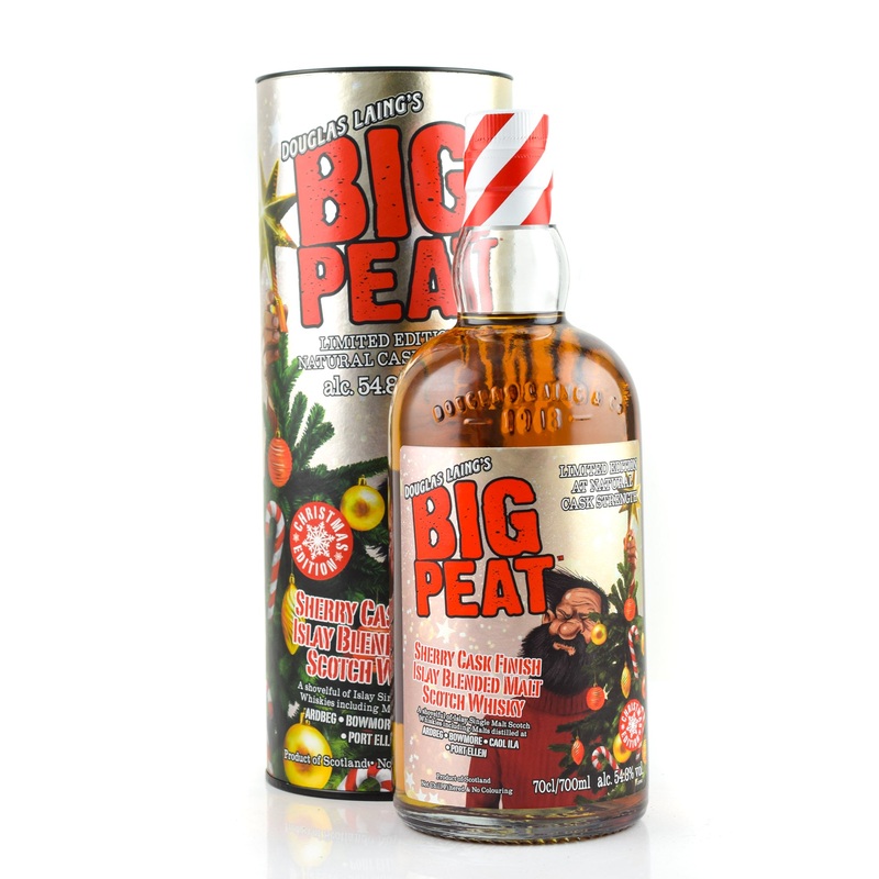 Big Peat | 2023 Christmas Edition | Sherry Cask Finish Islay Blended Malt Scotch Whisky | 700ML