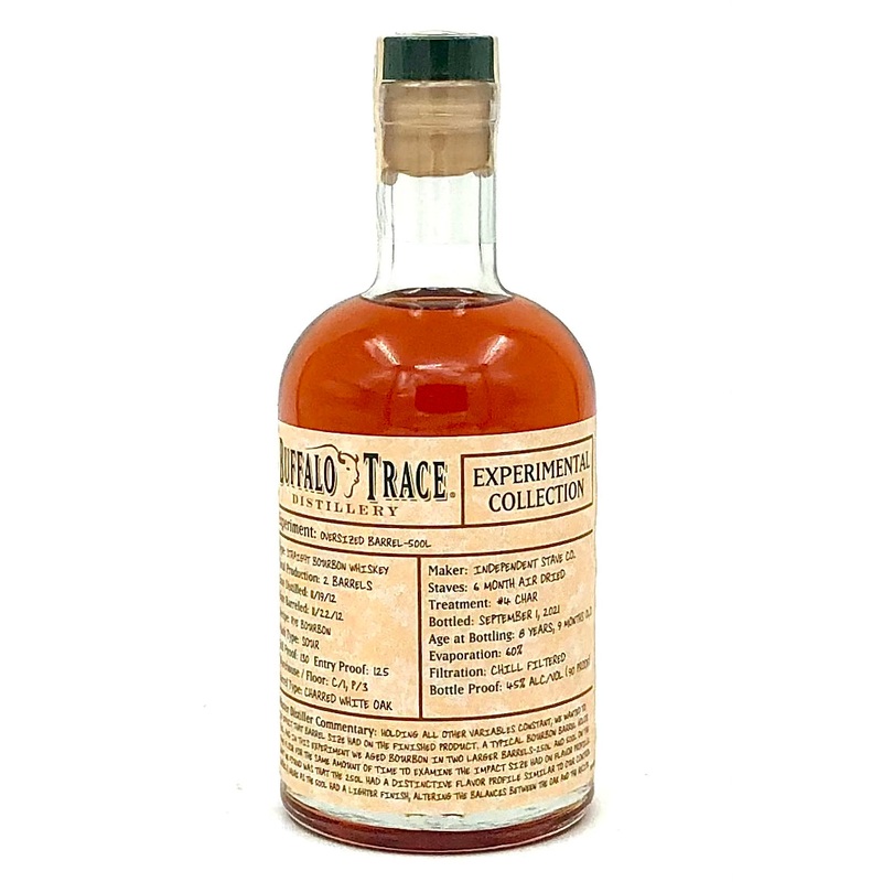 Buffalo Trace Experimental Collection Oversized Barrel Whiskey | 375ML
