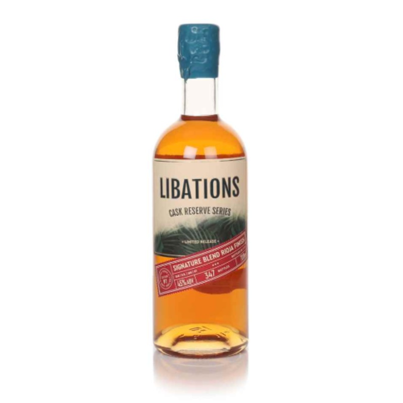 Libations Signature Blend Rioja Finish Bottled 2023 Cask Reserve Series No.2 Rum | 700ML