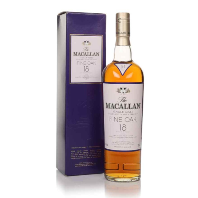 The Macallan 18 Year Old Fine Oak Pre 2008 Single Malt Scotch Whisky | 700ML