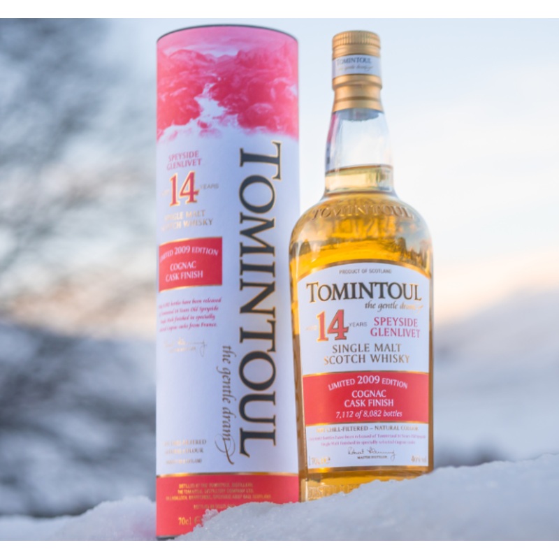Tomintoul 14 Years Old | 2009 Cognac Cask Finish Limited Edition | 700ML