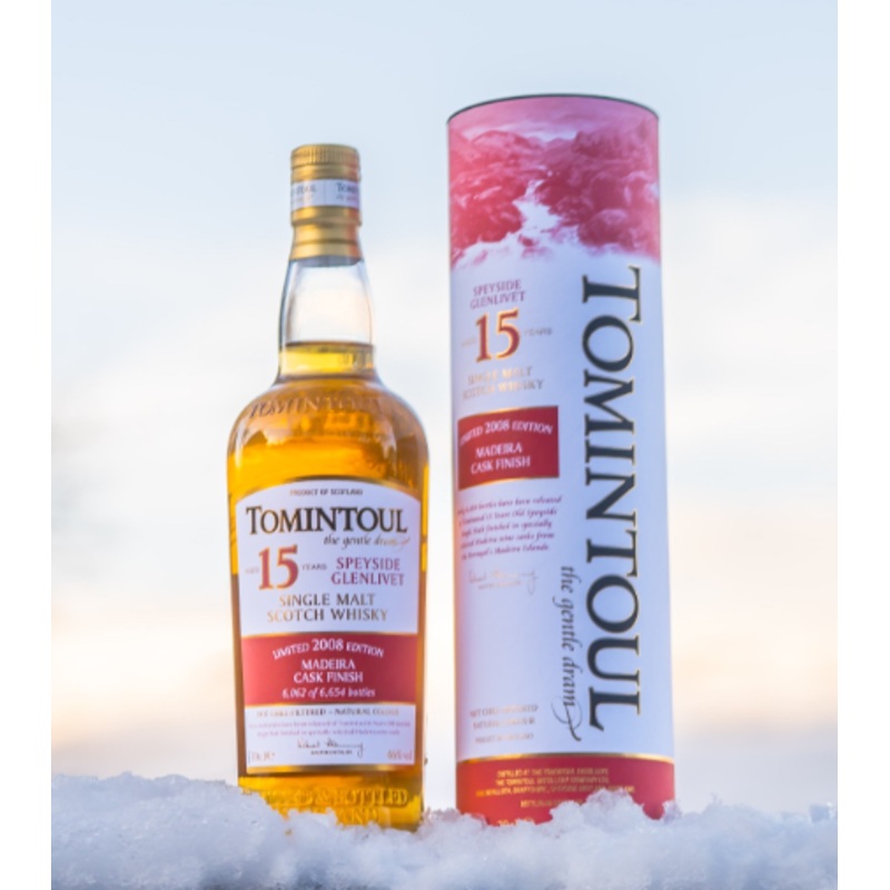 Tomintoul 15 Years Old | 2008 Madeira Cask Finish Limited Edition | 700ML