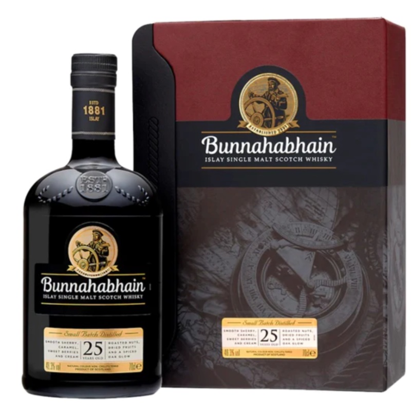 Bunnahabhain 25 Years Old Single Malt Scotch Whisky