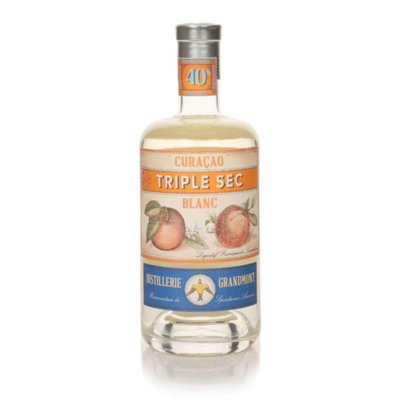 Distillerie de Grandmont Triple Sec Curacao Blanc Liqueur | 700ML