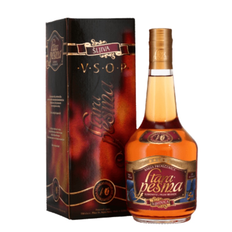 Stara Pesma Slivovitz 5 Year Old Brandy | 700ML