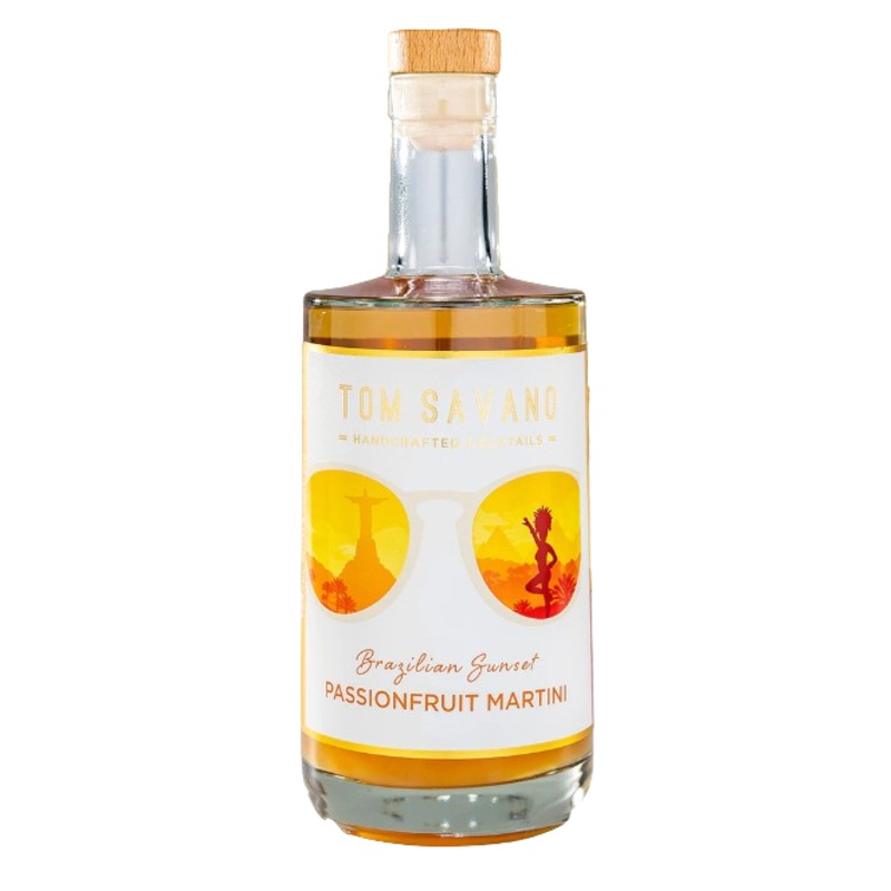 Tom Savano Brazilian Sunset Passionfruit Martini | 500ML