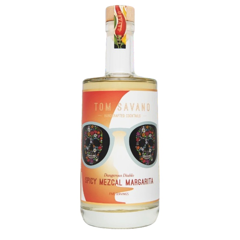 Tom Savano Dangerous Diablo Spicy Mezcal Margarita | 500ML