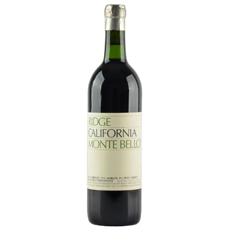 1996 | Ridge Vineyards | Monte Bello