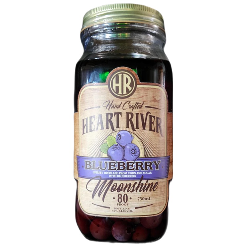 Big Dog Heart River Blueberry Moonshine