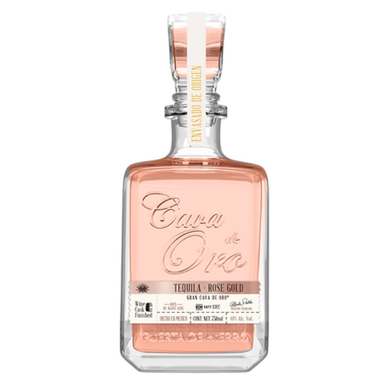 Cava de Oro Rose Gold Tequila