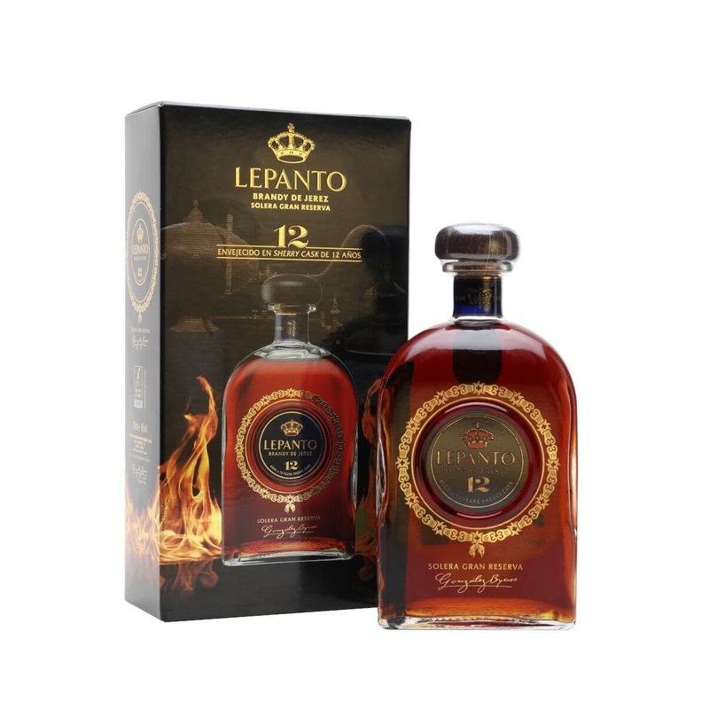 Lepanto 12 Year Old de Jerez Solera Gran Reserva Brandy | 700ML