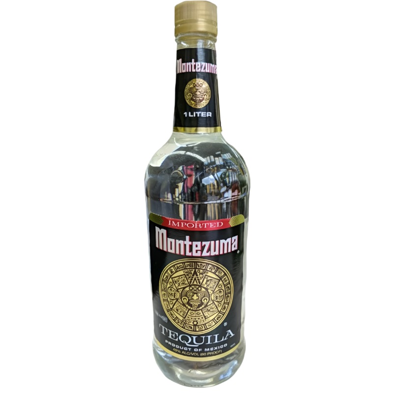 Montezuma Blanco Tequila | 1L
