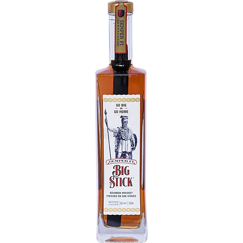 Semper Fi Big Stick Bourbon Whiskey