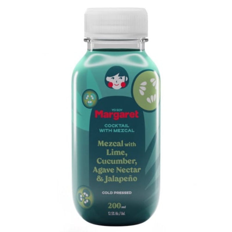 Yo Soy Margaret Spicy Mezcal and Cucumber Cocktail | 8x200ML