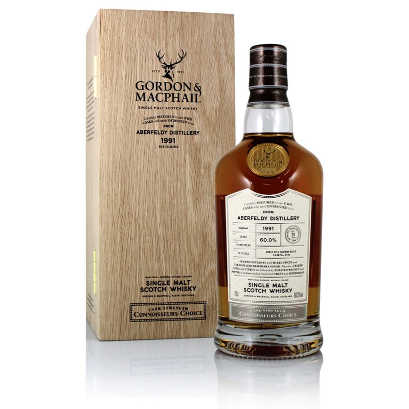 Aberfeldy Connoisseurs Choice Single Cask #4190 1991 31 Year Old Whisky | 700ML