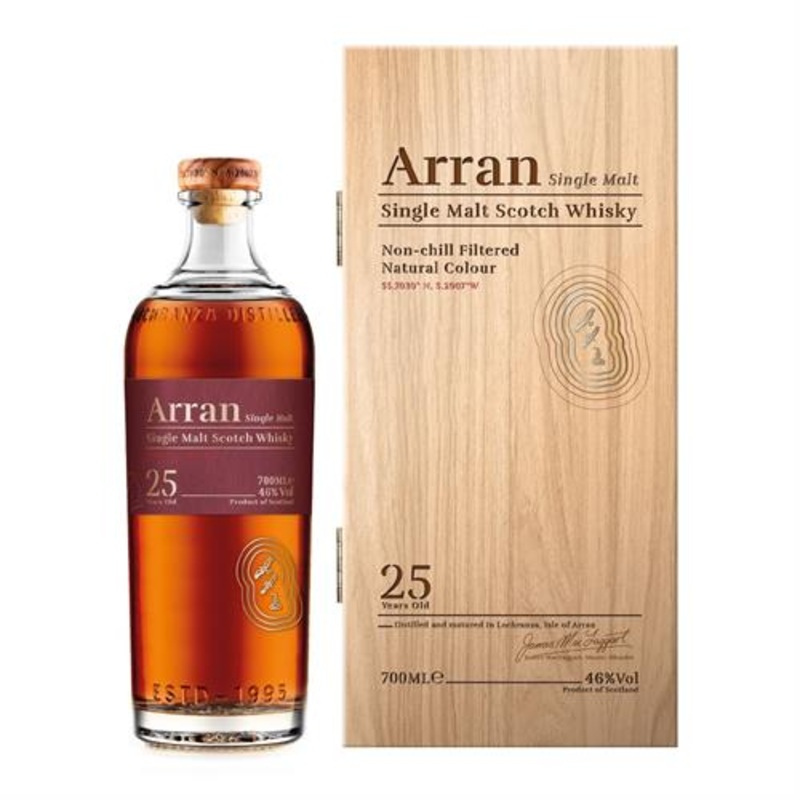 Arran 2023 Release Single Malt 1998 25 Year Old Whisky | 700ML
