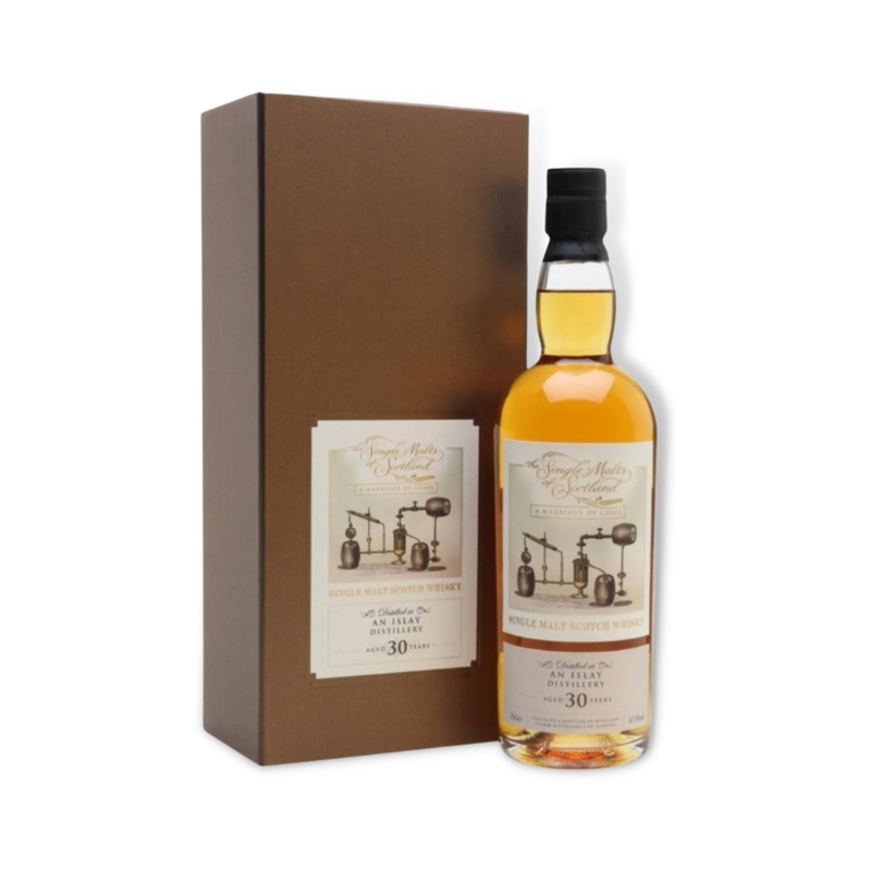 Undisclosed Islay Single Malts Of Scotland Single Cask 30 Year Old Whisky | 700ML