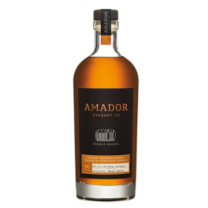 Amador Whiskey Company Double Barrel Chardonnay Finished Bourbon Whisky