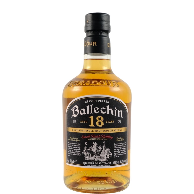 Ballechin Highland Single Malt 18 Year Old Whisky | 700ML