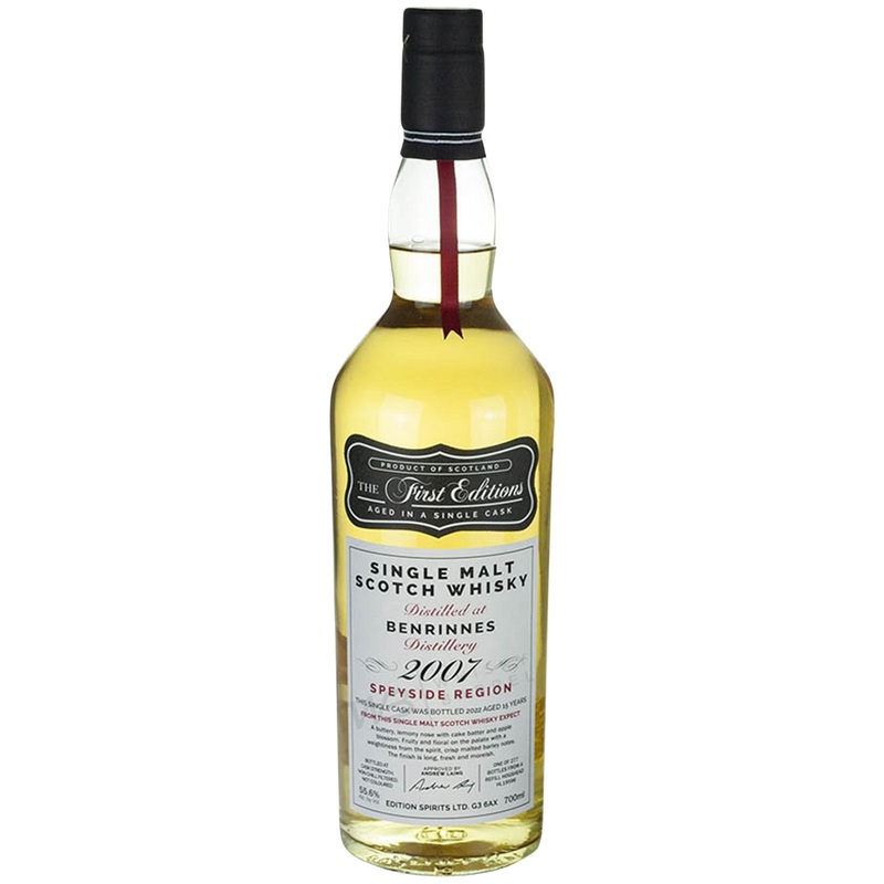 Benrinnes First Editions Single Malt 2007 15 Year Old Whisky | 700ML