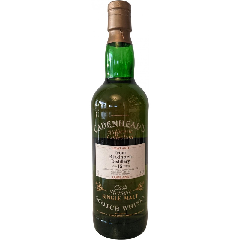 Bladnoch Cadenheads Authentic Collection 1980 15 Year Old Whisky | 700ML