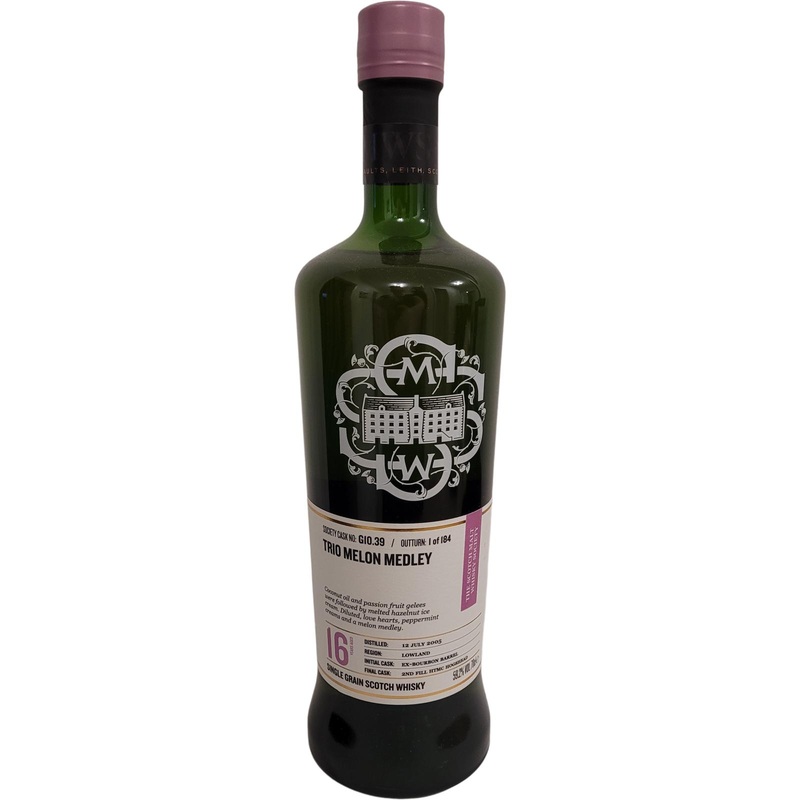 Strathclyde SMWS Society Cask No. G10.39 2005 16 Year Old Whisky | 700ML