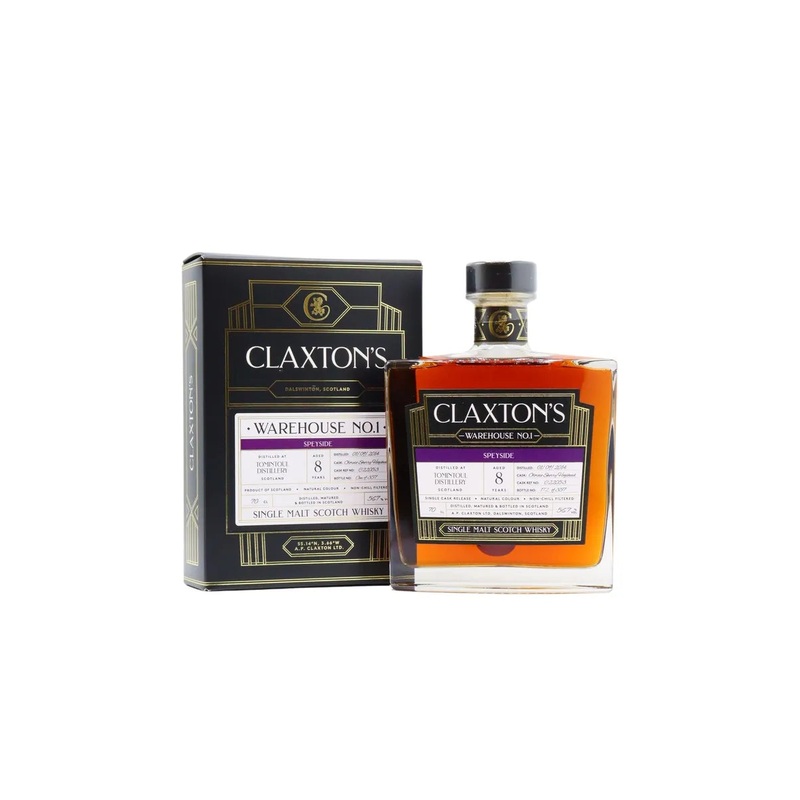 Tomintoul Claxton's Warehouse 1 Oloroso Finish 2014 8 Year Old Whisky | 700ML
