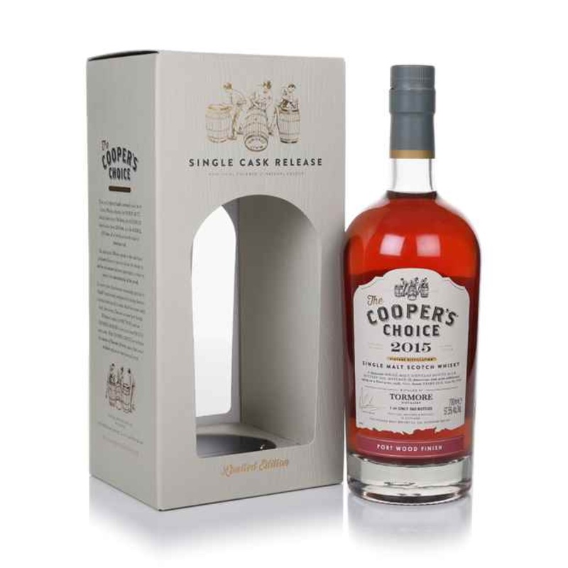Tormore Cooper's Choice Port Cask 2015 7 Year Old Whisky | 700ML