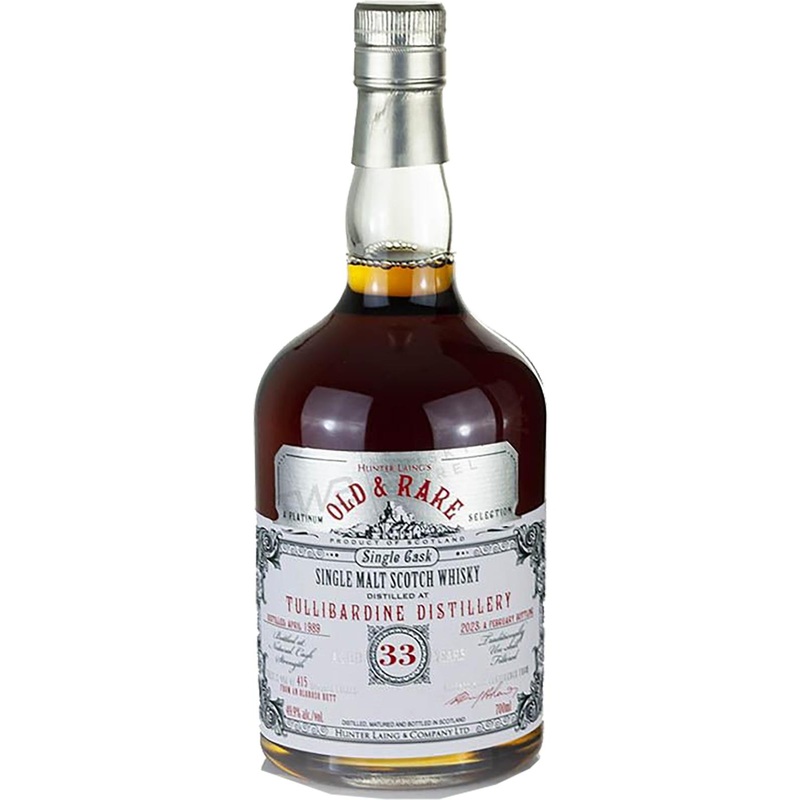 Tullibardine Old & Rare Single Sherry Cask 1989 33 Year Old Whisky | 700ML