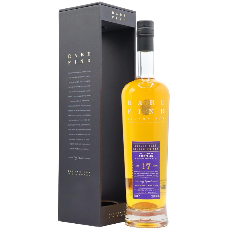 Aberfeldy Gleann Mor Rare Find Single Cask #213 2005 17 Year Old Whisky | 700ML