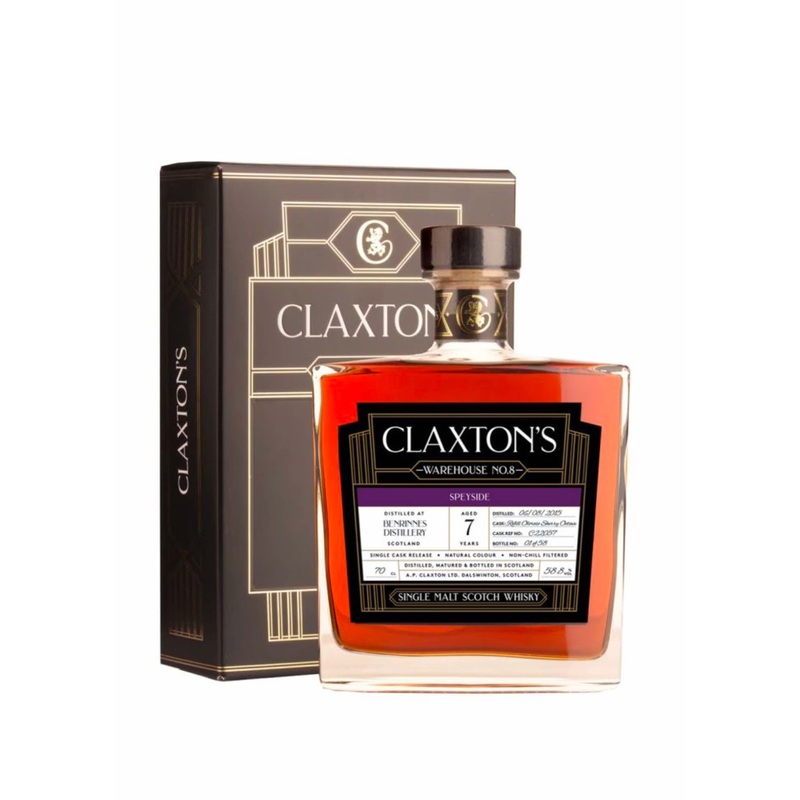 Benrinnes Claxton's Warehouse 8 Oloroso Sherry Octave 2015 7 Year Old Whisky | 700ML