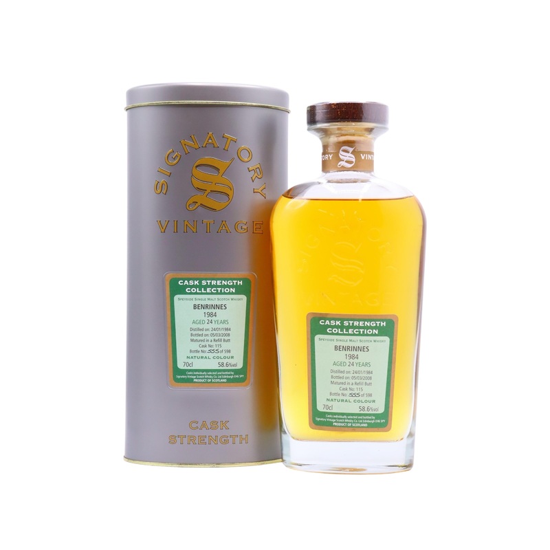 Benrinnes Signatory Vintage Single Cask #115 1984 24 Year Old Whisky | 700ML