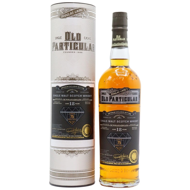 Bunnahabhain 75th Anniversary Old Particular Single Cask # 2004 18 Year Old Whisky | 700ML