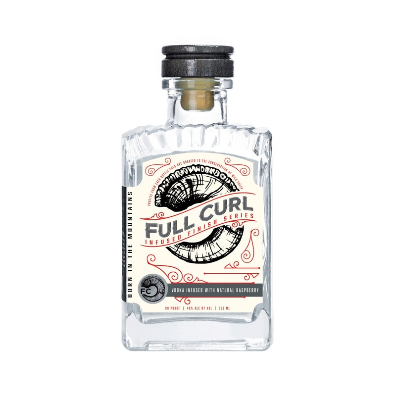 Full Curl Vodka Infused With Natural Raspberry