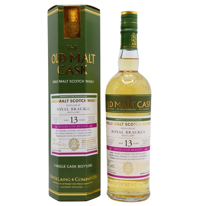 Royal Brackla Old Malt Cask Single Cask 13 Year Old Whisky | 700ML
